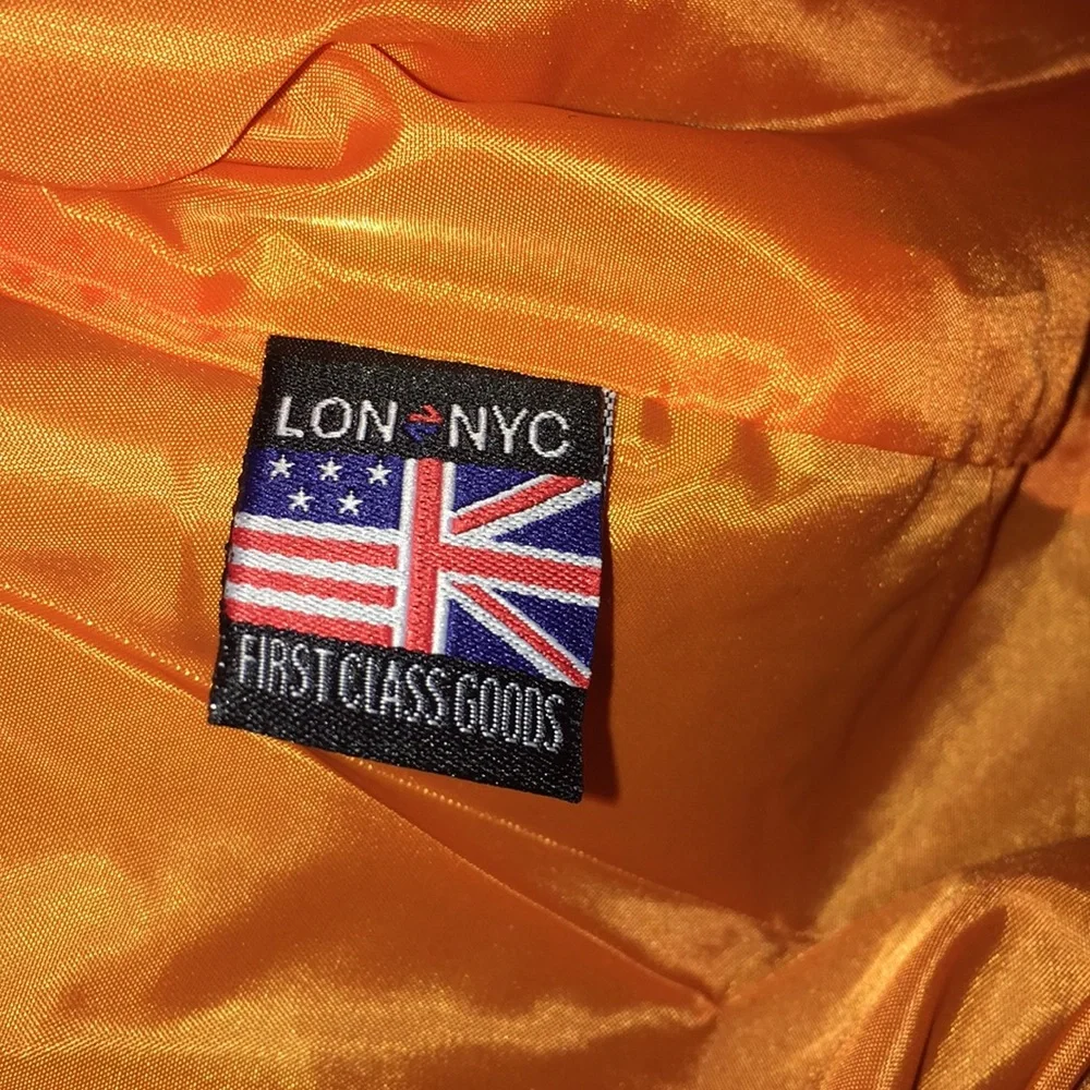 🍷 NWT LON - NYC Across the Pond Bomber Jacket